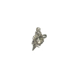 Echidna Silver Charm - Hollow Underside