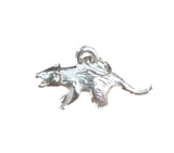 Tasmanian Devil Silver Charm (Alternate Side)