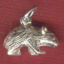 Wombat Silver Charm