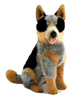 Large Cattle Dog Blue Heeler Soft Plush Toy (45cm)