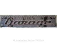 Dad's Garage Tin Sign (60cm x 12cm)
