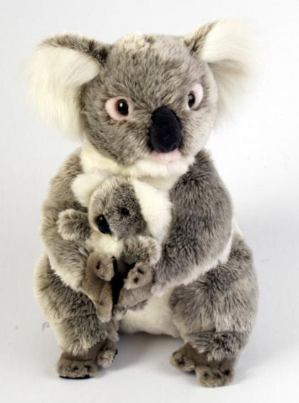Koala Mother Baby Soft Plush Toy (38cm) Aussie Animal Toys