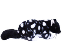 Australian Eastern Quoll Soft Plush Toy (B&W, Small 20cm)