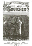 Ned Kelly The Sketcher Postcard