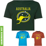 Australia Roo & Stars Adults T-Shirt (Various Colours)