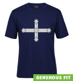 Eureka Flag Adults T-Shirt (Jnr Navy)