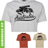 Australia Downunder Uluru Adults T-Shirt (Various Colours)