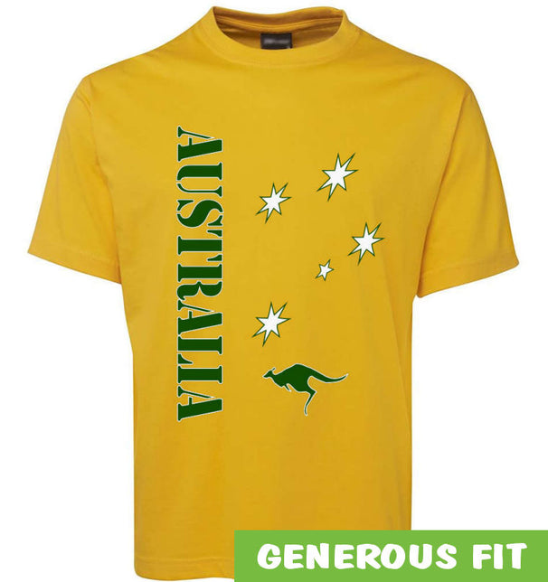 Aussie Green & Gold T-Shirt & Singlets - Support The Aussie Team with ...