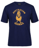 Australian Quokka Adults T-Shirt (Jr Navy)