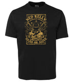 Ned Kelly Dead or Alive T-Shirt (Black)