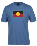 Aboriginal Flag Adults T-Shirt (Indigo)