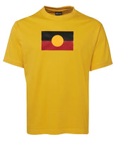Aboriginal Flag Adults T-Shirt (Golden Yellow)