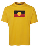 Aboriginal Flag Adults T-Shirt (Golden Yellow)