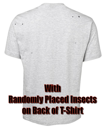 This is Australia T-Shirt - Back Print (Randomly Placed Insects)