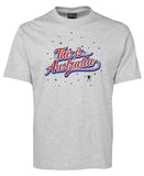 This is Australia (Flies & Insects) T-Shirt (Snow Marle) - Front Print