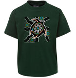 Turtle Nest Childrens T-Shirt (Bottle Green)