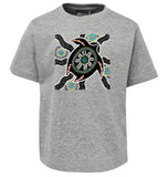 Turtle Nest Childrens T-Shirt (Grey Marle)