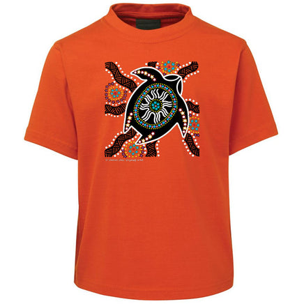 Turtle Nest Childrens T-Shirt (Orange)