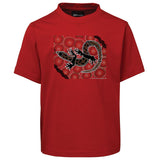 My Lizard Childrens T-Shirt (Dark Red)