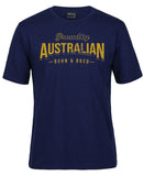 Australian Born & Bred Adults T-Shirt (Jr Navy)