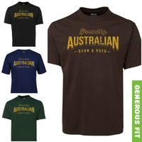 Australian Born & Bred Adults T-Shirt (Various Colours)