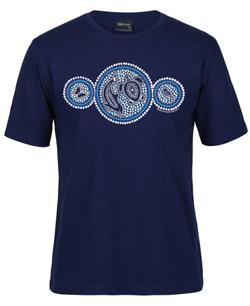 Family Connection Adults T-Shirt by Meleisa Cox (Jr Navy)