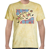 Sea Turtle Journey Colour Blast T-Shirt by Wayne Thomas Maynard (Citrine)