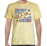 Sea Turtle Journey Colour Blast T-Shirt by Wayne Thomas Maynard (Citrine)