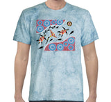 Sea Turtle Journey Colour Blast T-Shirt by Wayne Thomas Maynard (Ocean)