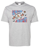 Sea Turtle Journey Adults T-Shirt by Wayne Thomas Maynard (Snow Grey)