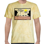 Sunset Dreaming Colour Blast T-Shirt by Wayne Thomas Maynard (Citrine)