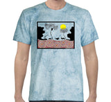 Sunset Dreaming Colour Blast T-Shirt by Wayne Thomas Maynard (Ocean)