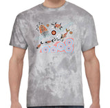 Water Dreaming Colour Blast T-Shirt by Wayne Thomas Maynard (Smoke)