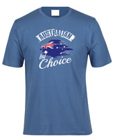 Australian By Choice Adults Citizenship T-Shirt (Indigo)
