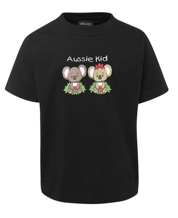 Aussie Kid Childrens Koala T-Shirt (Black)