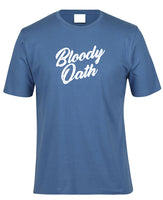 Bloody Oath! Adults T-Shirt (Indigo)