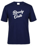 Bloody Oath! Adults T-Shirt (Jr Navy)