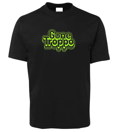 Gone Troppo! Adults T-Shirt (Black)