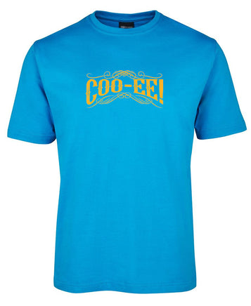 Coo-ee Adults T-Shirt (Aqua)