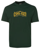 Coo-ee Adults T-Shirt (Bottle Green)