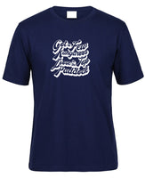 Kangaroos Loose in Top Paddock Adults T-Shirt (Jr Navy)