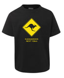 Kangaroos Next 10km Childrens T-Shirt (Black)