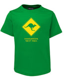 Kangaroos Next 10km Childrens T-Shirt (Emerald Green)