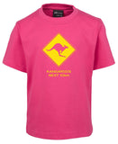 Kangaroos Next 10km Childrens T-Shirt (Hot Pink)