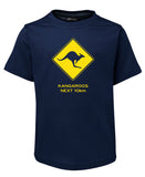 Kangaroos Next 10km Childrens T-Shirt (Navy Blue)