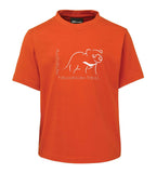 Tasmanian Devil T-Shirt (Orange, Childrens Sizes)