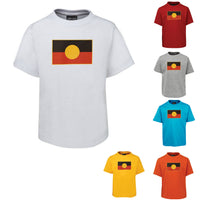 Aboriginal Flag Childrens T-Shirt (Colour Choices Available)