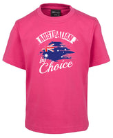 Australian by Choice Childrens Citizenship T-Shirt (Hot Pink)