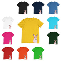 Kangaroo Hem Print Childrens T-Shirt (Various Colours)