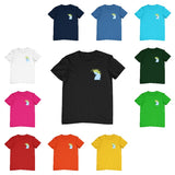 White Cockatoo Head Left Chest Childrens T-Shirt (Various Colours)